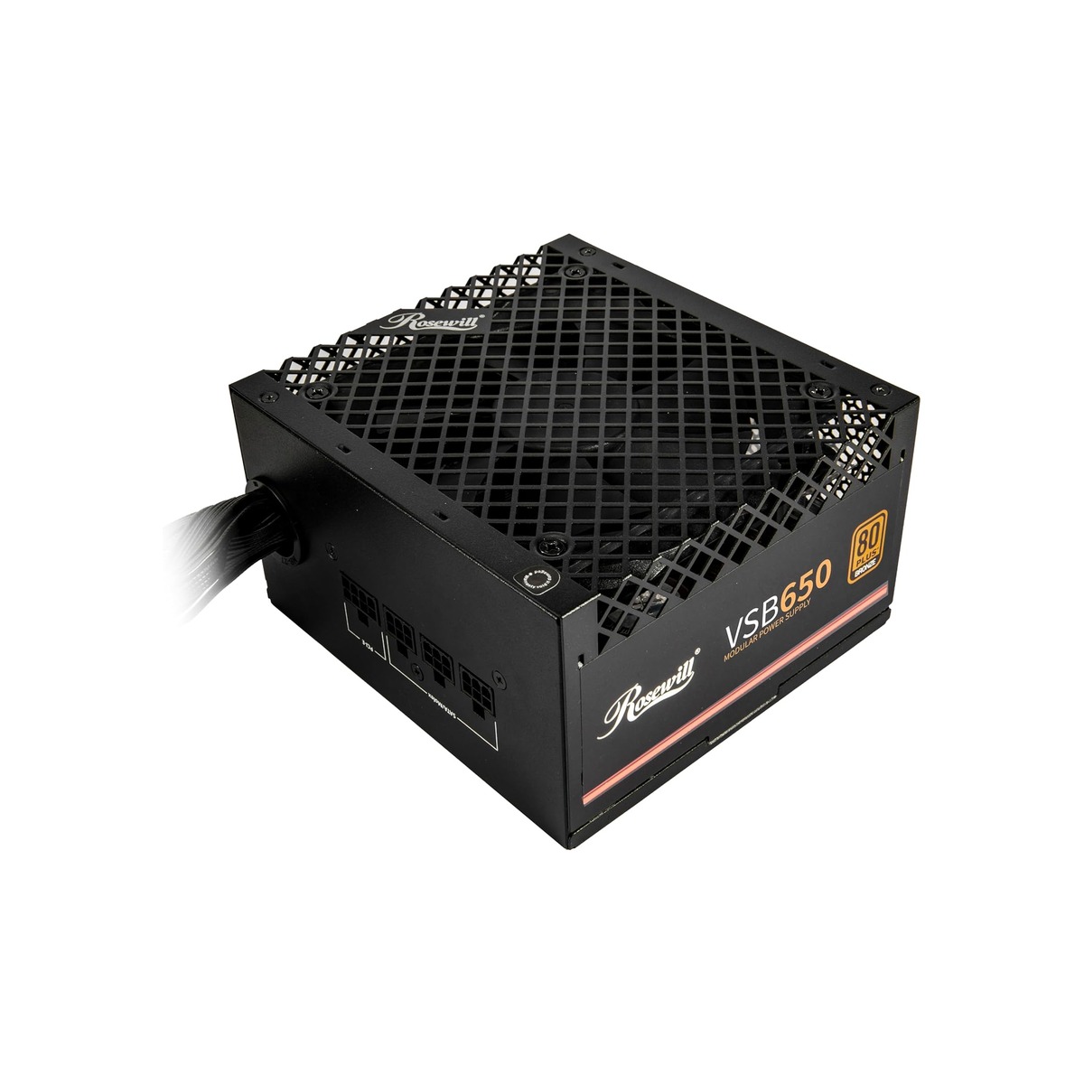 Rosewill VSB 650W 80+ Bronze, ATX 3.0 & 3.1 Compatible-1 Rosewill VSB 650W 80+ Bronze, ATX 3.0 & 3.1 Compatible - Image 1
