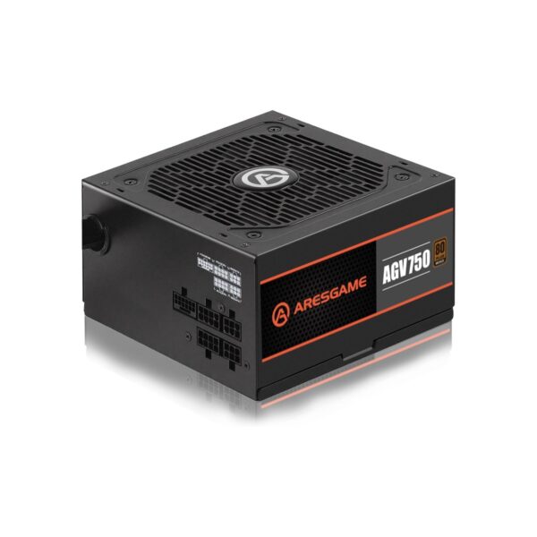 ARESGAME AGV750 750W Power Supply, 80 Plus Bronze Certified