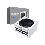 Vetroo 1000W White Power Supply, ATX 3.1 Ready & Dual PCIe 5.1