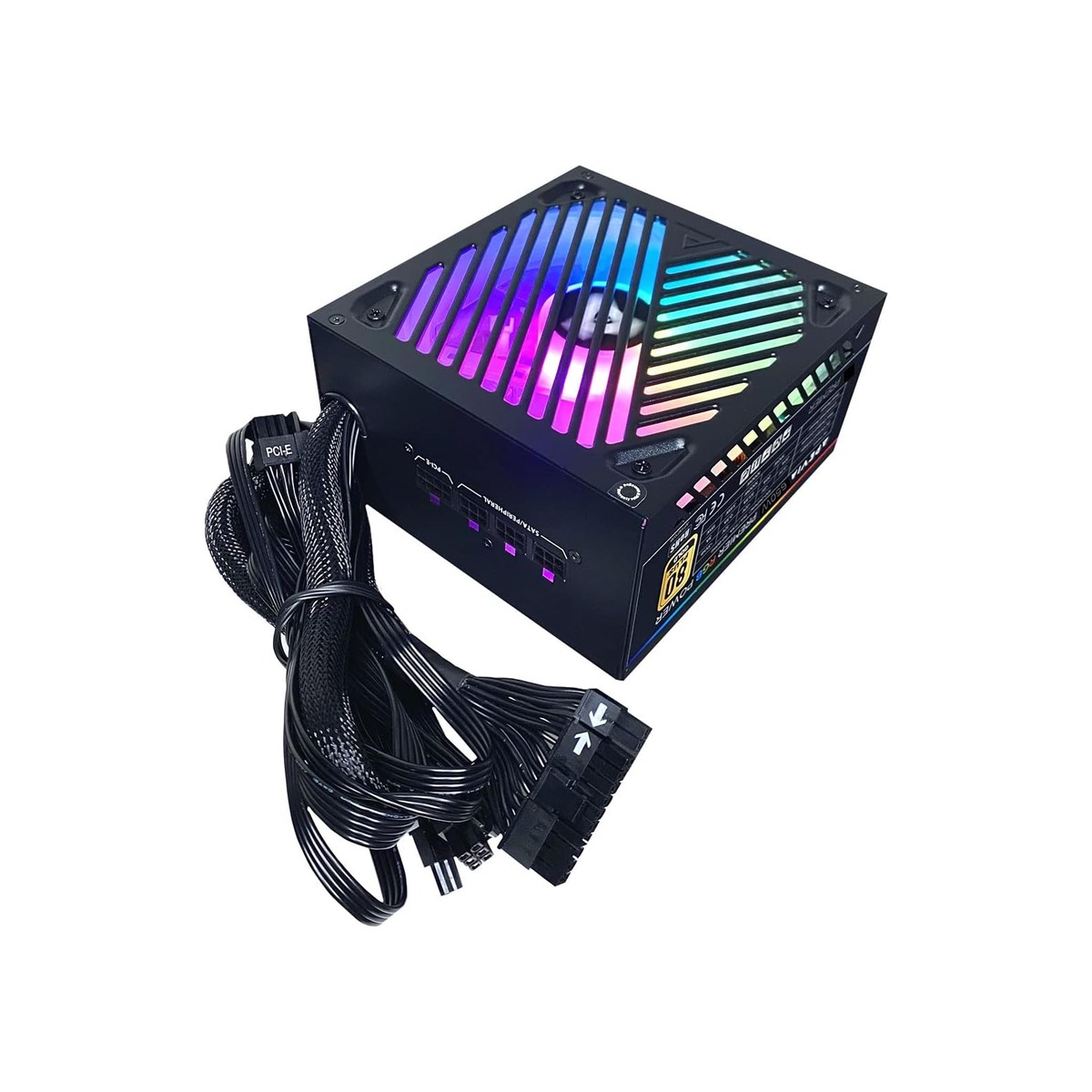 Apevia ATX-PM650W Premier 650W 80+ Gold Certified Active PFC ATX Semi-Modular-1 Apevia ATX-PM650W Premier 650W 80+ Gold Certified Active PFC ATX Semi-Modular - Image 1