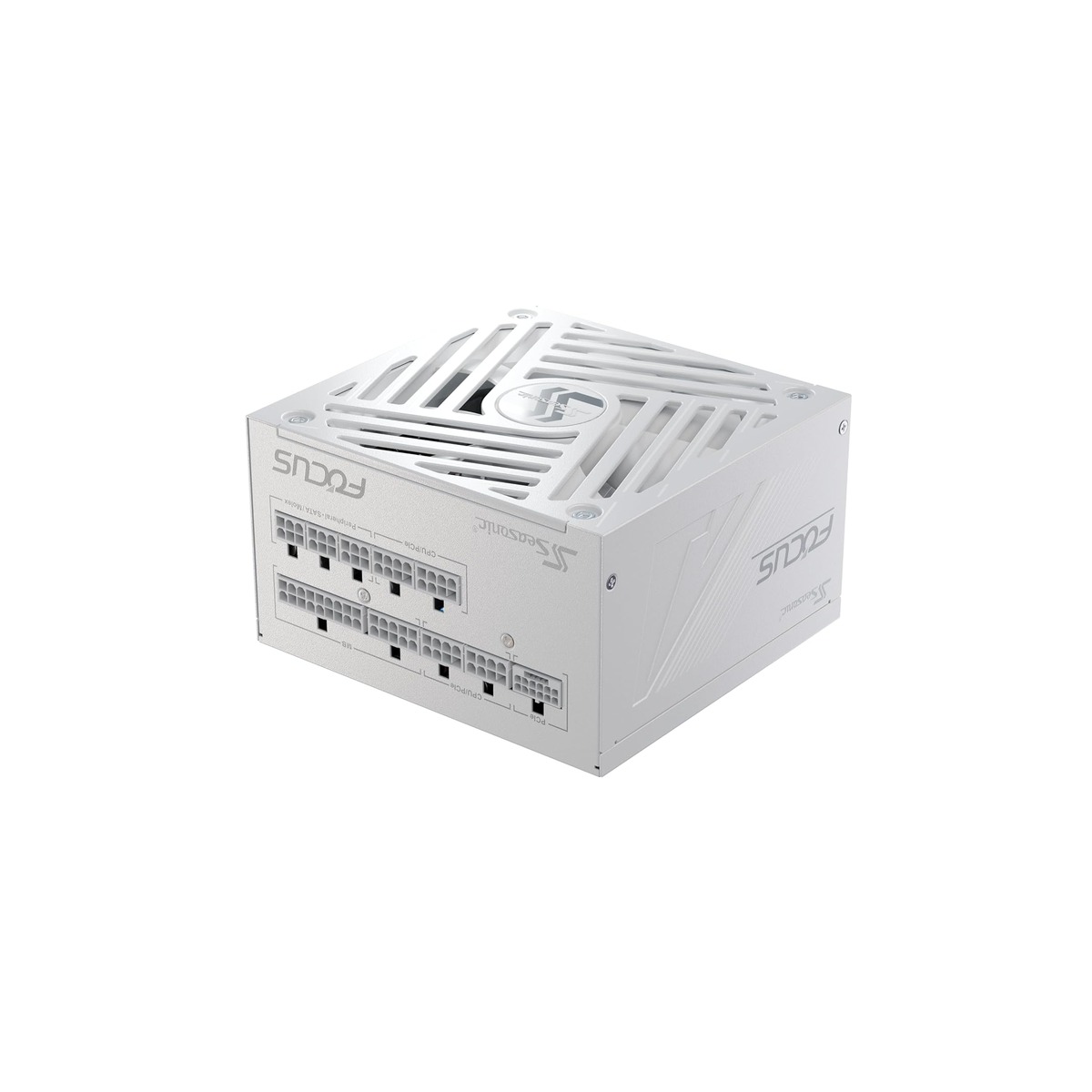 Seasonic Focus GX-750W 750W Power Supply, ATX 3.1 & PCIe 5.1 Ready, White-1 Seasonic Focus GX-750W 750W Power Supply, ATX 3.1 & PCIe 5.1 Ready, White - Image 1