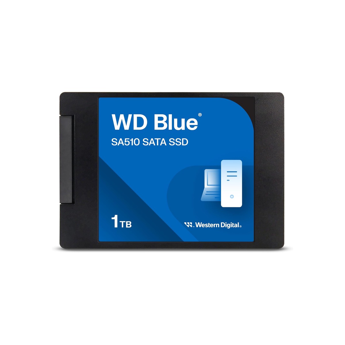 Western Digital 1TB WD Blue SA510 SATA Internal Solid State Drive SSD - SATA III-1 Western Digital 1TB WD Blue SA510 SATA Internal Solid State Drive SSD - SATA III - Image 1