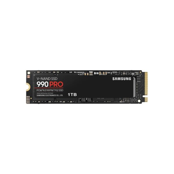 Samsung SSD 990 PRO 1TB, PCIe 4.0 M.2 2280, Up to 7,450 MB/s