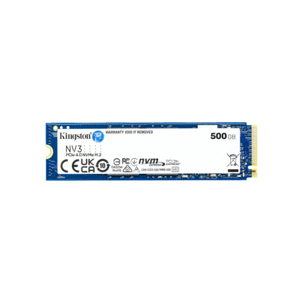 Kingston NV3 500GB M.2 2280 NVMe SSD