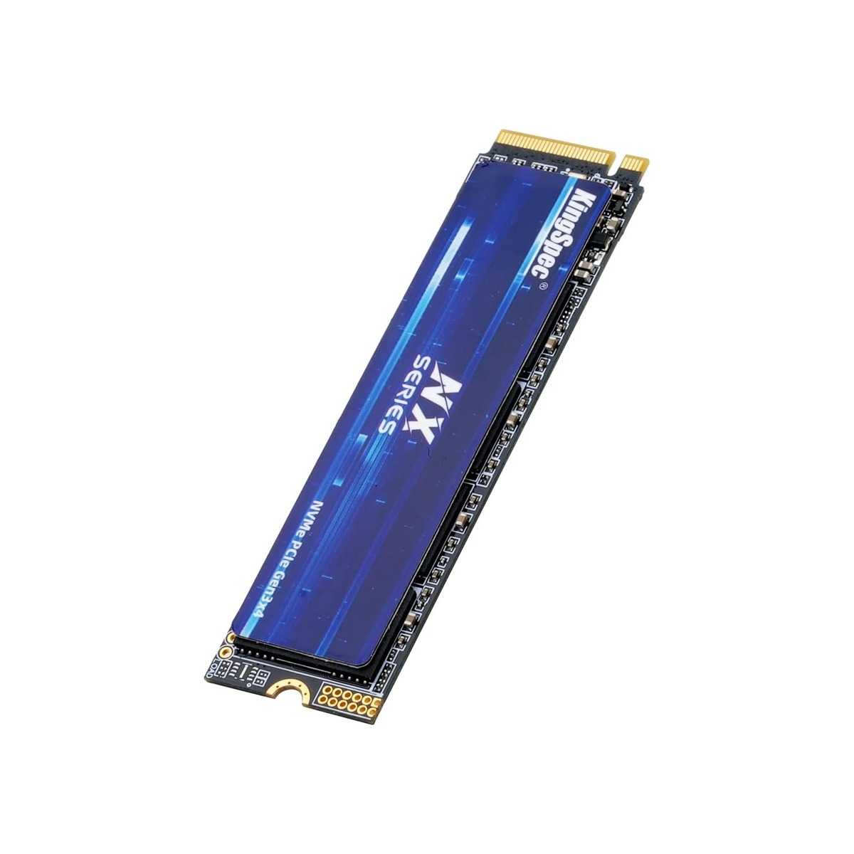 KingSpec NX Series 1TB Gen3x4 NVMe M.2 SSD, Up to 3500MB/s-1 KingSpec NX Series 1TB Gen3x4 NVMe M.2 SSD, Up to 3500MB/s - Image 1