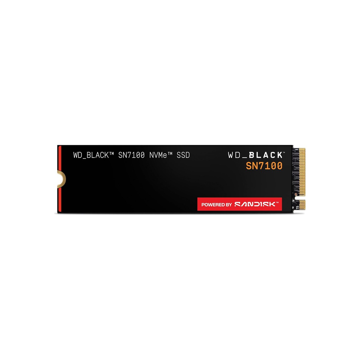 WD_Black SN7100 2TB NVMe SSD - Gen4 PCIe, M.2 2280, Up to 7,250 MB/s Read Speed-1 WD_Black SN7100 2TB NVMe SSD - Gen4 PCIe, M.2 2280, Up to 7,250 MB/s Read Speed - Image 1