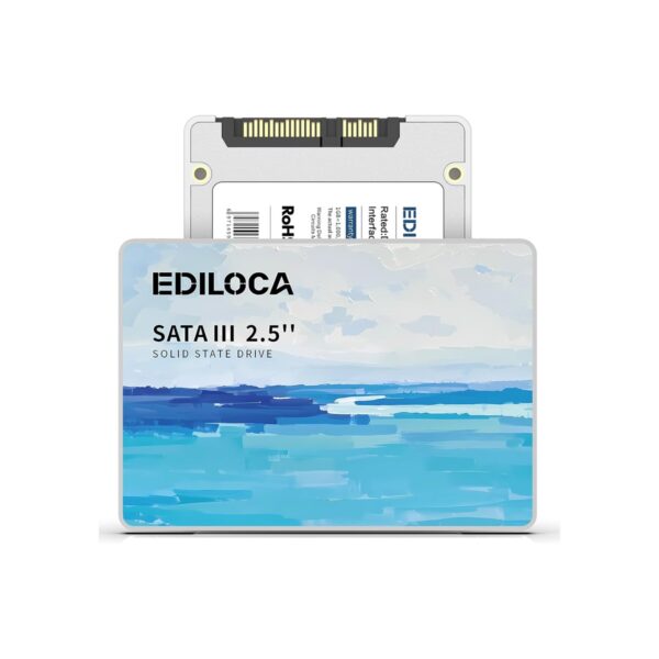 Ediloca 240GB SSD Internal Solid State Drive, 2.5" SATA III 6Gb/s