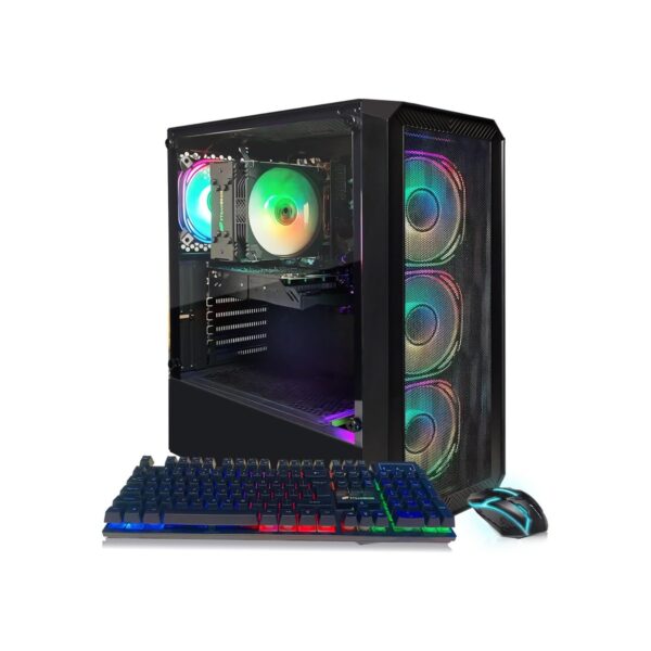 STGAubron Gaming PC Desktop,Core i5-13400F,RTX 3050 6G,16G DDR4,512G SSD
