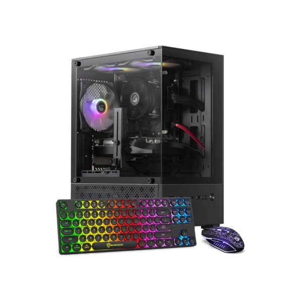 GPVHOSO Gaming PC Desktop, Intel Core i7 4th Gen, RX 590 8GB