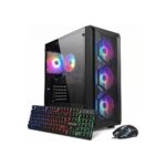 STGAubron Gaming PC Desktop,Corei7 8th Gen,RTX 3050 6G,16G DDR4,1T SSD