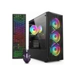 STGAubron Gaming PC Desktop,Core I7,RX 580 8G,16G RAM,512G SSD