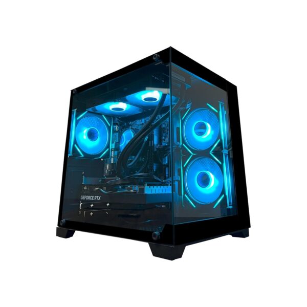 YAWYORE Gaming PC, AMD Ryzen 7 5700X, GeForce RTX 5060 Desktop Computer