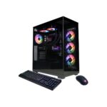 CyberPowerPC Gaming PC, AMD Ryzen 9 9900X, GeForce RTX 5070 12GB