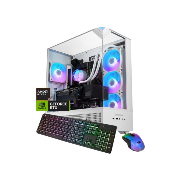 iBUYPOWER Element Gaming PC Desktop Computer AMD Ryzen 9 7900X CPU