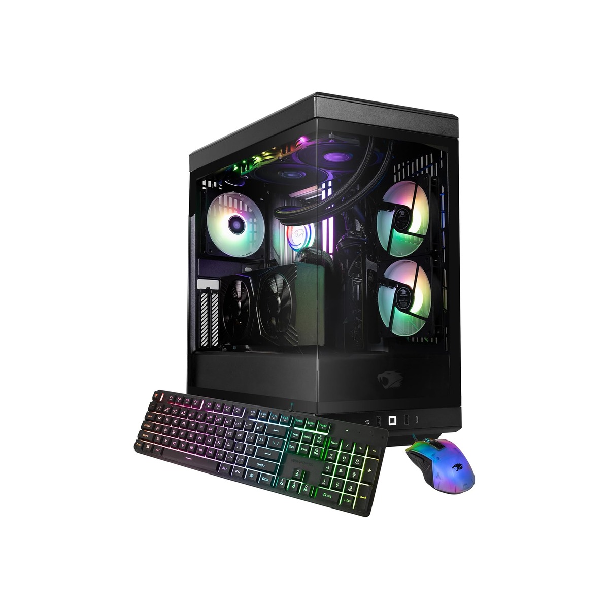 iBUYPOWER Y40 PRO Black Gaming PC Desktop Computer AMD Ryzen 9 7900X CPU-1 iBUYPOWER Y40 PRO Black Gaming PC Desktop Computer AMD Ryzen 9 7900X CPU - Image 1