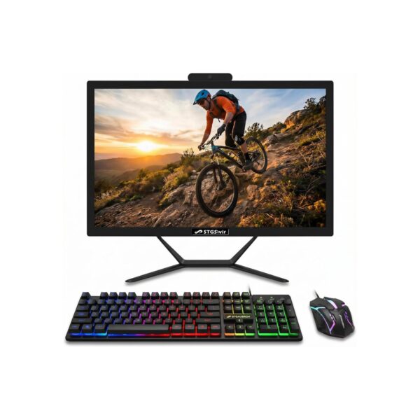 STGSivir All in One Computer PC,22" FHD Display,Core i5,16G RAM,512G SSD