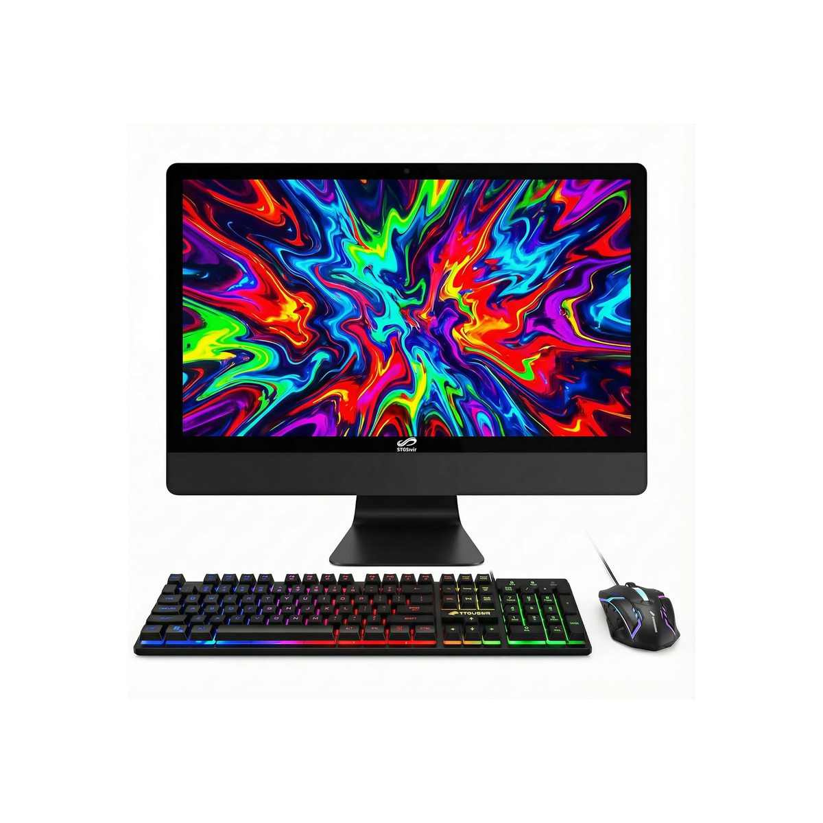 STGSivir All in One Computer PC,24" FHD Display,Core i5,16G RAM,1T SSD-1 STGSivir All in One Computer PC,24" FHD Display,Core i5,16G RAM,1T SSD - Image 1