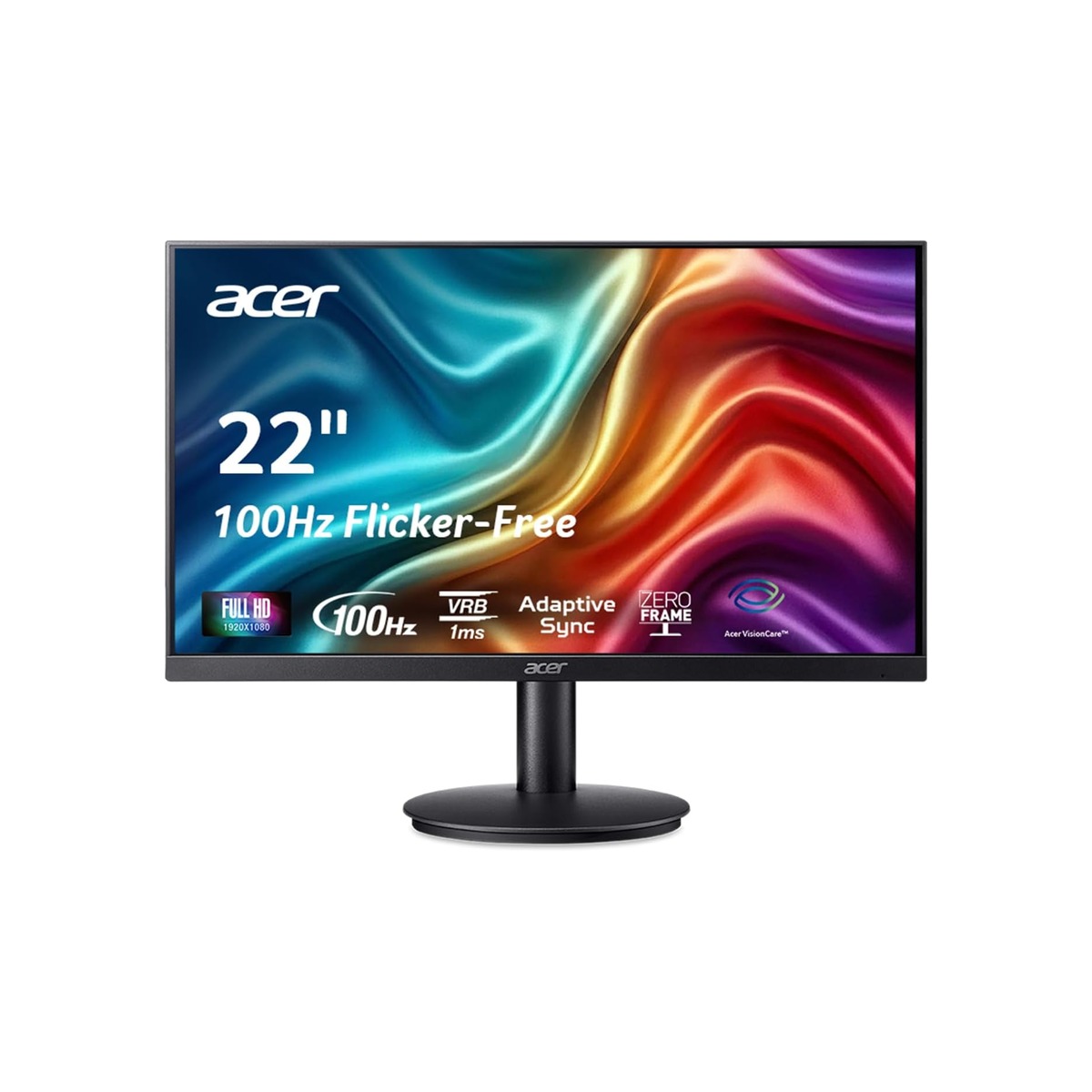Acer KB220Q H2bi 21.5" Full HD (1920 x 1080) Zero-Frame Home Office Monitor-1 Acer KB220Q H2bi 21.5" Full HD (1920 x 1080) Zero-Frame Home Office Monitor - Image 1