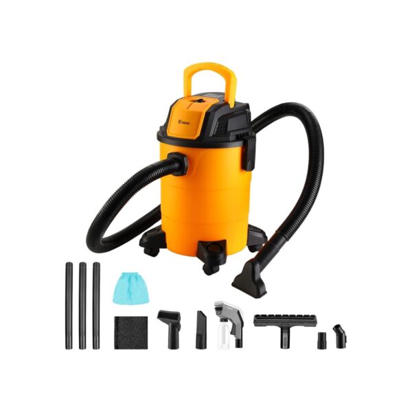 DEKOPRO Shop Vacuum Wet and Dry:4-Gallon 3 Peak HP Portable Shop Vac