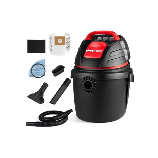 Shop-Vac 9303511 2.5 Gallon 2.5 Peak HP Wet/Dry Vacuum with Blower Function