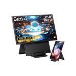 Setclod 23.8" Large Portable Monitor, 1080P FHD 100Hz Laptop Screen Extender