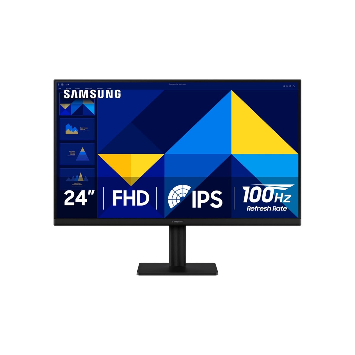 Samsung 24" (S30GD) Essential Monitor with IPS Panel and Tilt Only Stand-1 Samsung 24" (S30GD) Essential Monitor with IPS Panel and Tilt Only Stand - Image 1