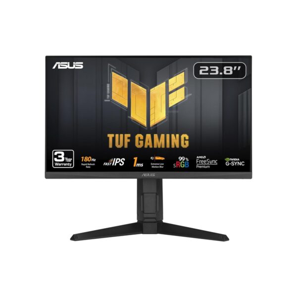 ASUS TUF Gaming 24” (23.8” viewable) 1080P Monitor (VG249QL3A) - Full HD, 180Hz