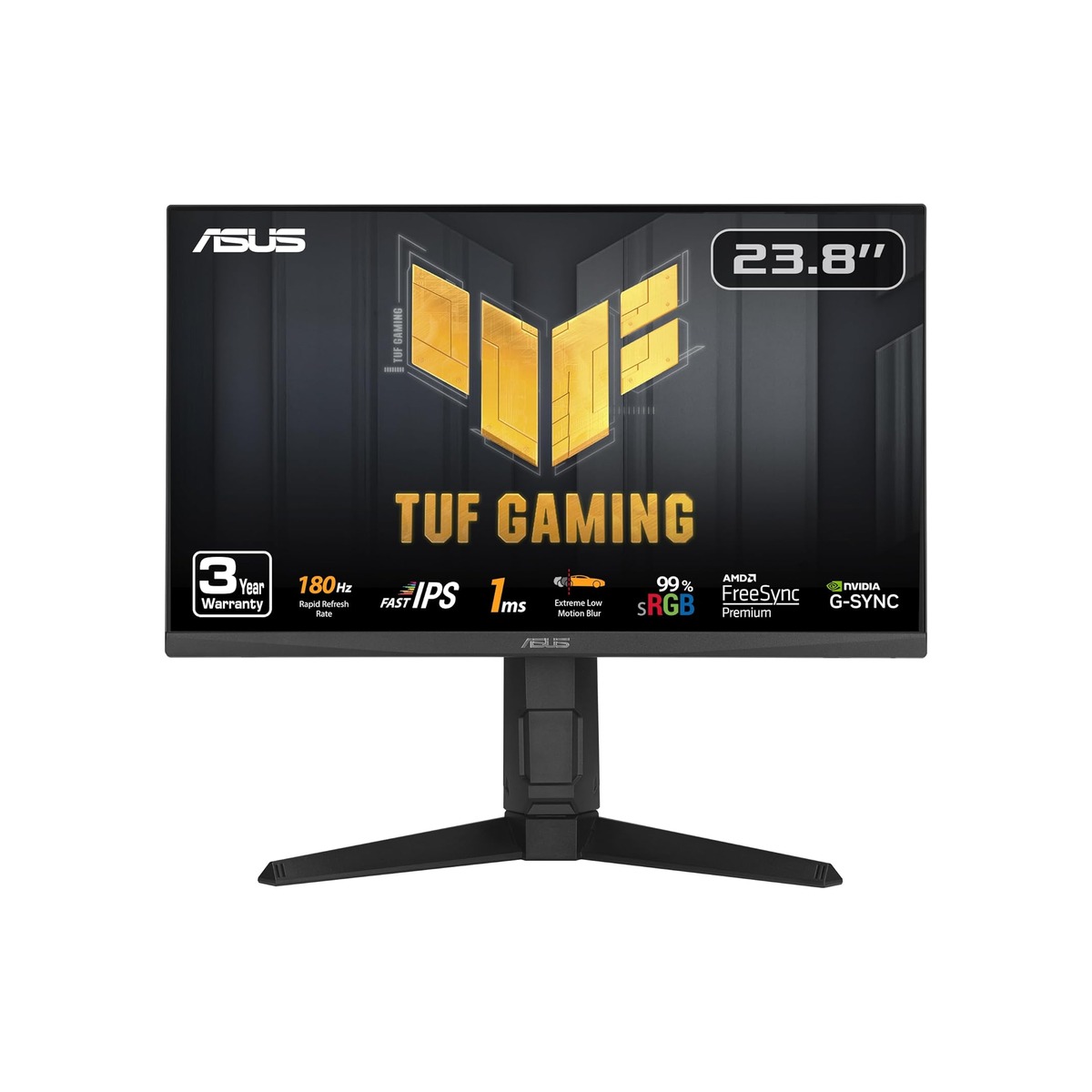 ASUS TUF Gaming 24” (23.8” viewable) 1080P Monitor (VG249QL3A) - Full HD, 180Hz-1 ASUS TUF Gaming 24” (23.8” viewable) 1080P Monitor (VG249QL3A) - Full HD, 180Hz - Image 1