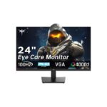 KTC 24 Inch FHD 1080P 100Hz Computer Monitor, VA FreeSync PC Gaming Monitor
