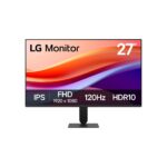 LG 27U411A-B 27-inch Full HD (1920 x 1080) IPS Computer Monitor, 120Hz, HDR10