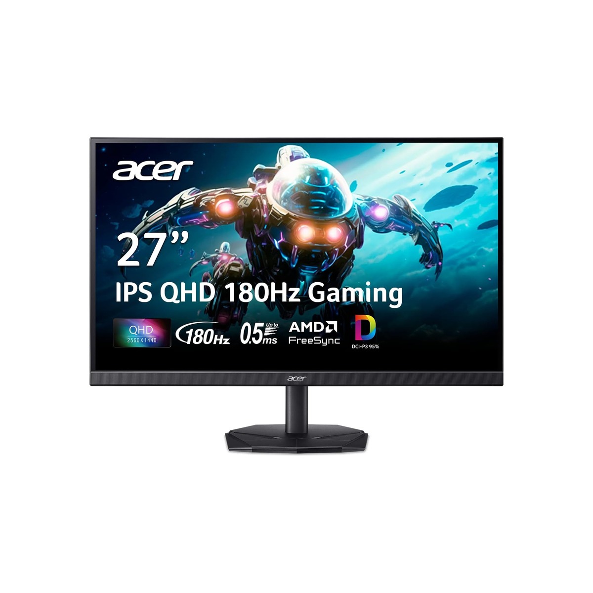 acer Nitro 27 Inch QHD 2560 x 1440 IPS Gaming Monitor-1 acer Nitro 27 Inch QHD 2560 x 1440 IPS Gaming Monitor - Image 1