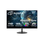 ArcticPro 27 Inch Gmaing Monitor 144Hz, FHD 1080p Computer Monitor, IPS