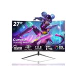 27 Inch Curved Gaming Monitor, FHD 1080P, 180Hz