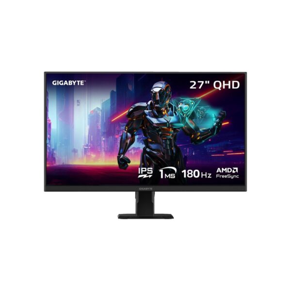 GIGABYTE - GS27QA SA - 27" IPS Gaming Monitor - QHD 2560x1440-180Hz - 1ms MPRT