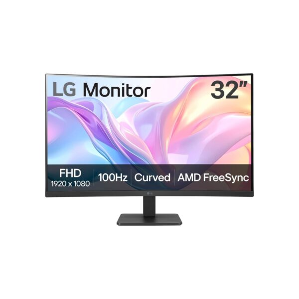 LG 32MR50C-B Curved Monitor 32-Inch FHD 100Hz AMD FreeSync OnScreen Control