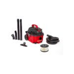 CRAFTSMAN CMXEVBE17040 4 Gallon 5.0 Peak HP Wet Dry Shop Vacuum