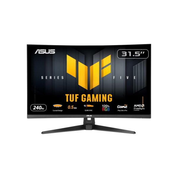 ASUS TUF Gaming Series 5 32” 1080P Curved Monitor (VG32VQM5AZ) - Full HD, 1500R