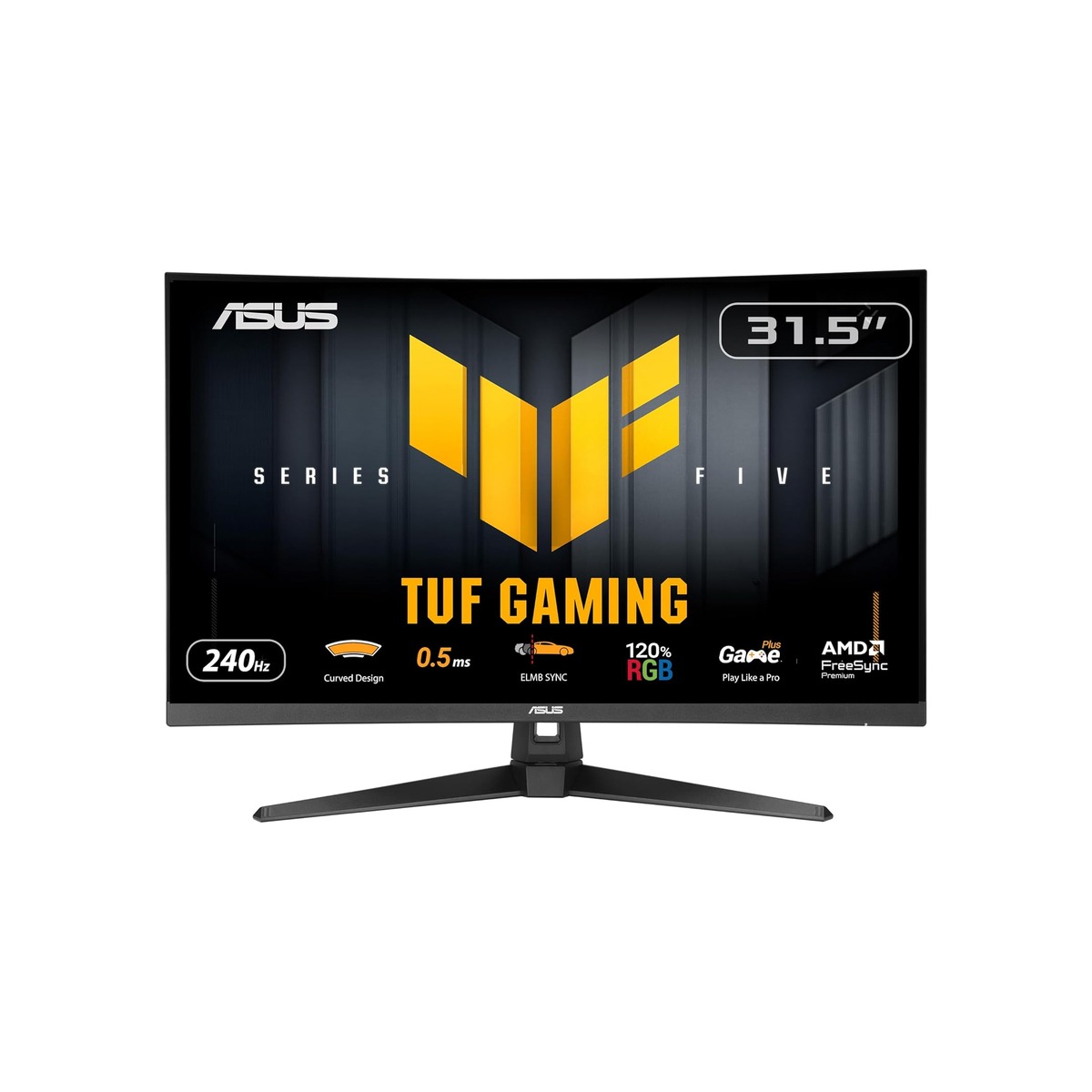 ASUS TUF Gaming Series 5 32” 1080P Curved Monitor (VG32VQM5AZ) - Full HD, 1500R-1 ASUS TUF Gaming Series 5 32” 1080P Curved Monitor (VG32VQM5AZ) - Full HD, 1500R - Image 1