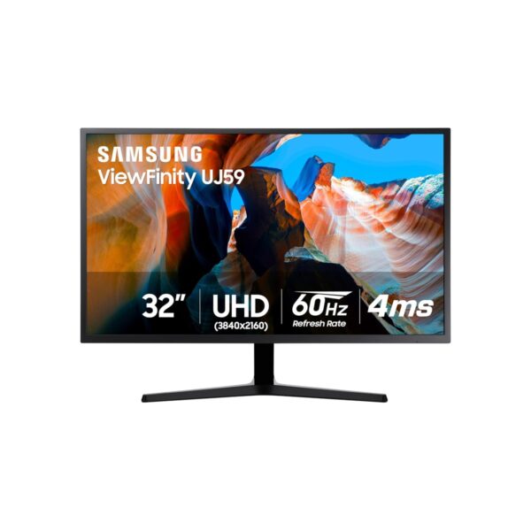 SAMSUNG 32" UJ59 Series 4K UHD (3840x2160) Computer Monitor,VA Panel, HDMI