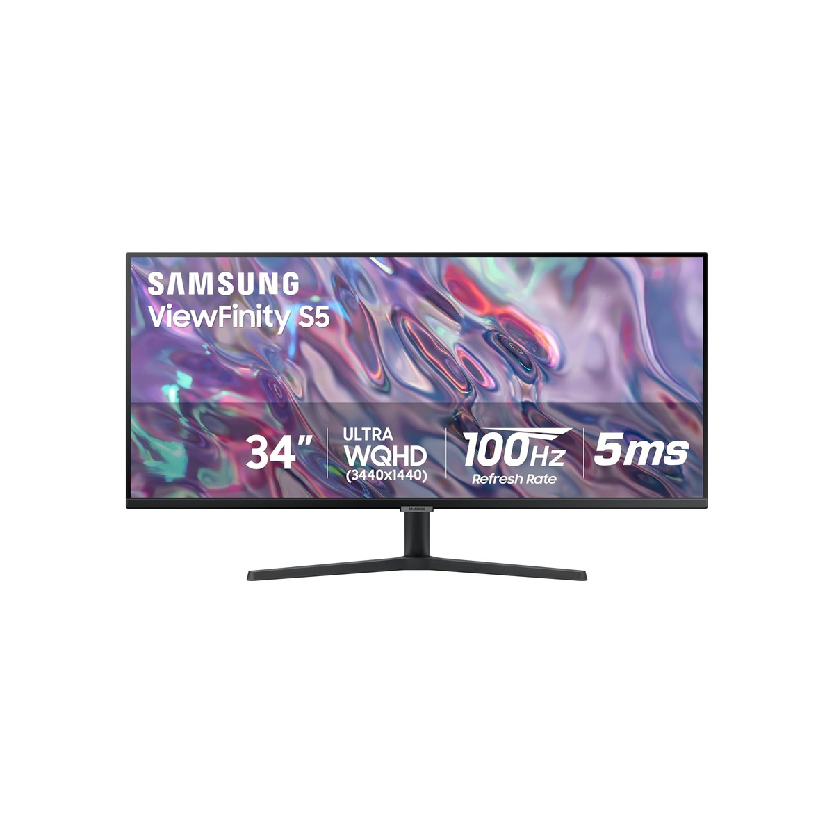 SAMSUNG 34" ViewFinity S50GC Series Ultra-WQHD Monitor, 100Hz, 5ms, HDR10-1 SAMSUNG 34" ViewFinity S50GC Series Ultra-WQHD Monitor, 100Hz, 5ms, HDR10 - Image 1