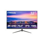 32 Inch 4K UHD 3840 * 2160 Computer Monitor 75hz 1MS, IPS Monitor for Design