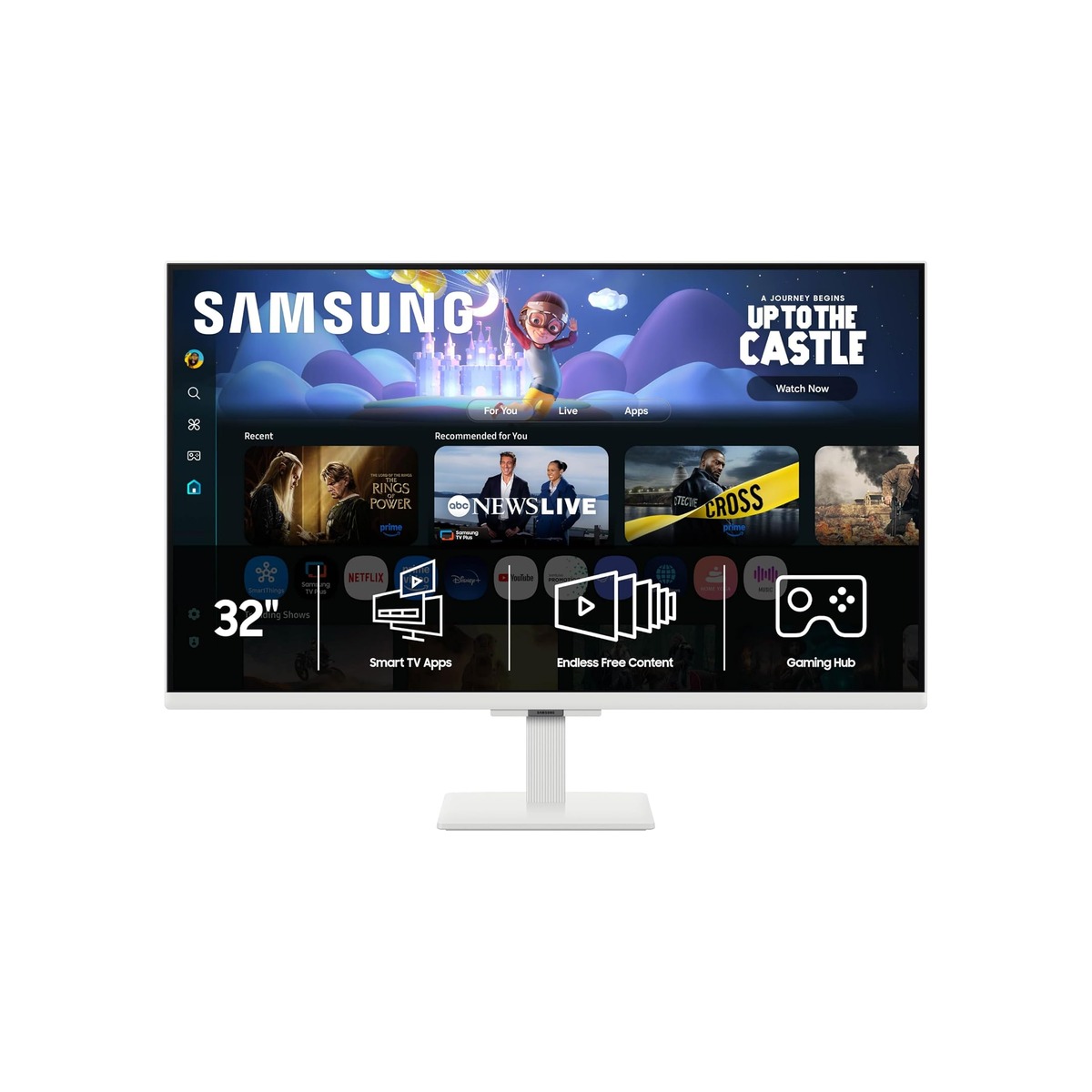 Samsung 32-Inch M5 (M50F) Series FHD Smart Monitor with Streaming TV, Speakers-1 Samsung 32-Inch M5 (M50F) Series FHD Smart Monitor with Streaming TV, Speakers - Image 1