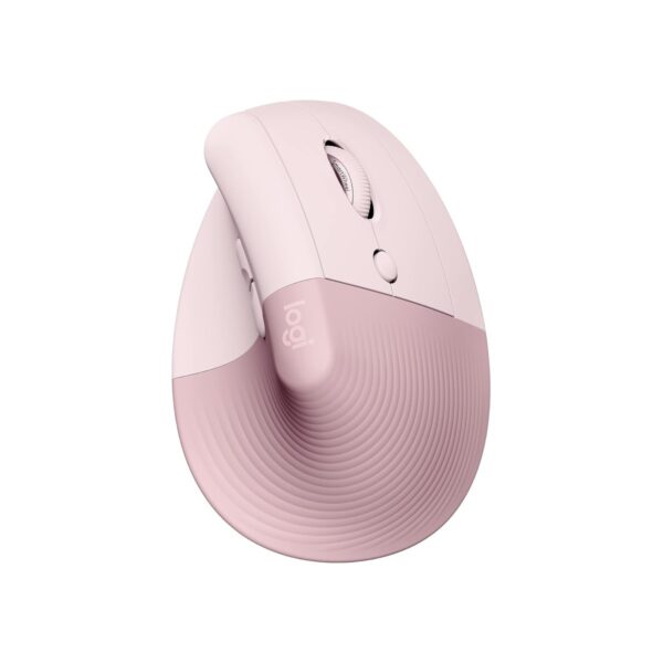 Logitech Lift Vertical Ergonomic Wireless Mouse - Rose