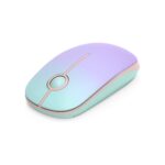 Unipows Wireless Mouse-2.4G Slim Portable Computer Mouse with Nano Receiver