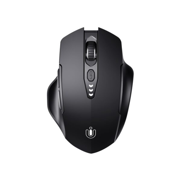 Uineer Bluetooth Mouse, Tri-Mode Wireless, Rechargeable, 3-Device Switch