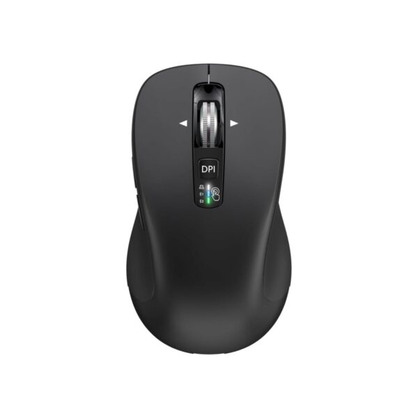 CITLLA Wireless Bluetooth Mouse (USB + BT1 + BT2), Full Size, 4-Way Scrolling