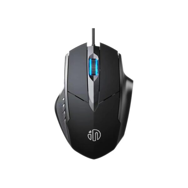 USB Computer Mouse Wired, Silent Click Corded Mouse 3-Button Wired Optical Mouse