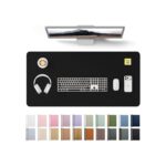 YSAGi Leather Desk Protector, Office Mat, Large Mouse Mat