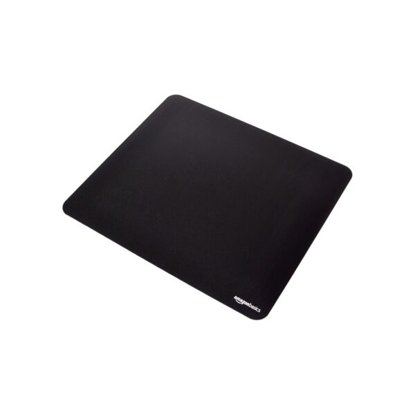 Amazon Basics Large Square Computer Mouse Pad, Cloth and Rubberized Base