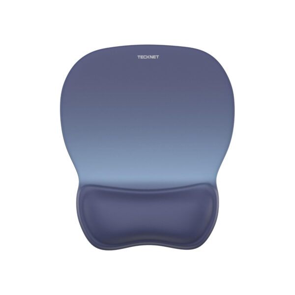 TECKNET Gel Ergonomic Mouse Pad with Wrist Rest, Non-Slip PU Base, Gradient
